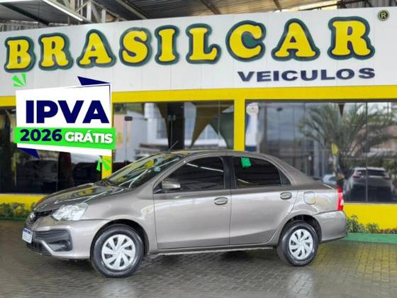 TOYOTA ETIOS 1.5 XS 16V FLEX 4P AUTOMÁTICO TOYOTA ETIOS 1.5 XS 16V FLEX 4P AUTOMÁTICO